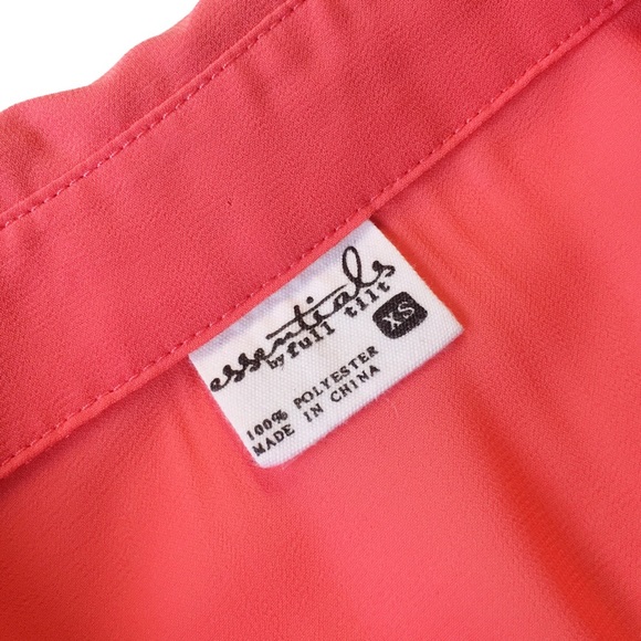 Essentials By Full Tilt - Button Up Tank Top - XS - Picture 3 of 3