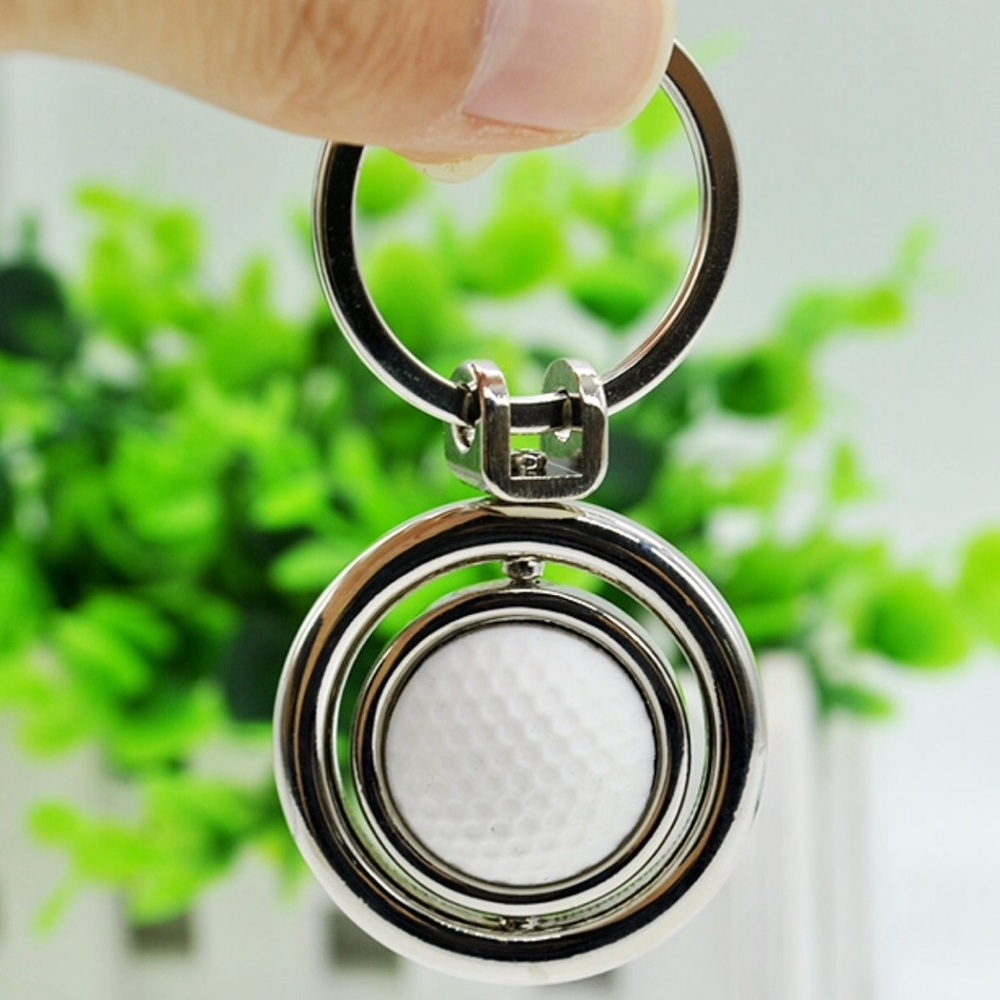 Rotating Golf Ball Keyring ⛳️