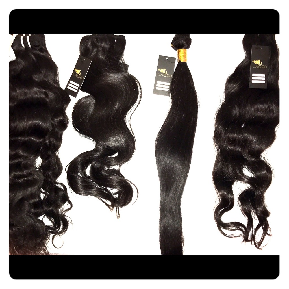 Raw virgin Straight, Wavy and Curly Hair