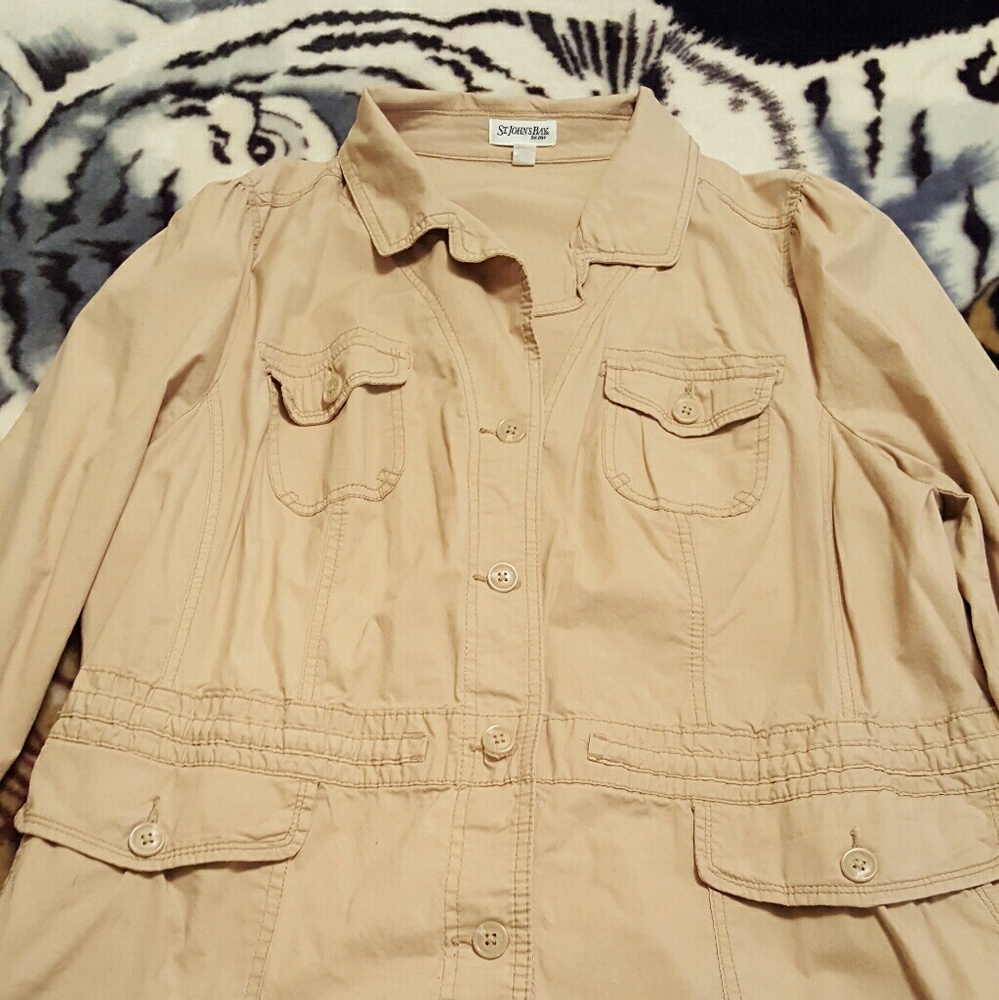 Khaki St. Johns Bay Jacket Size 2X
