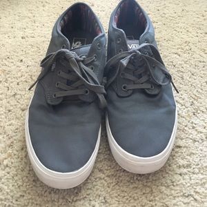 Men's gray vans
