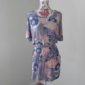 Lush Lavender Floral Dress S