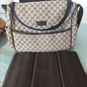 Diaper bag and baby carrier