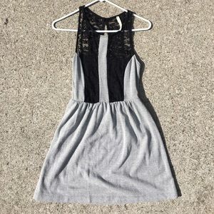 Cute black and white/grey dress
