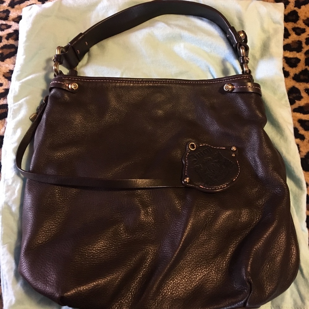 Juicy Couture Leather Hobo Bag