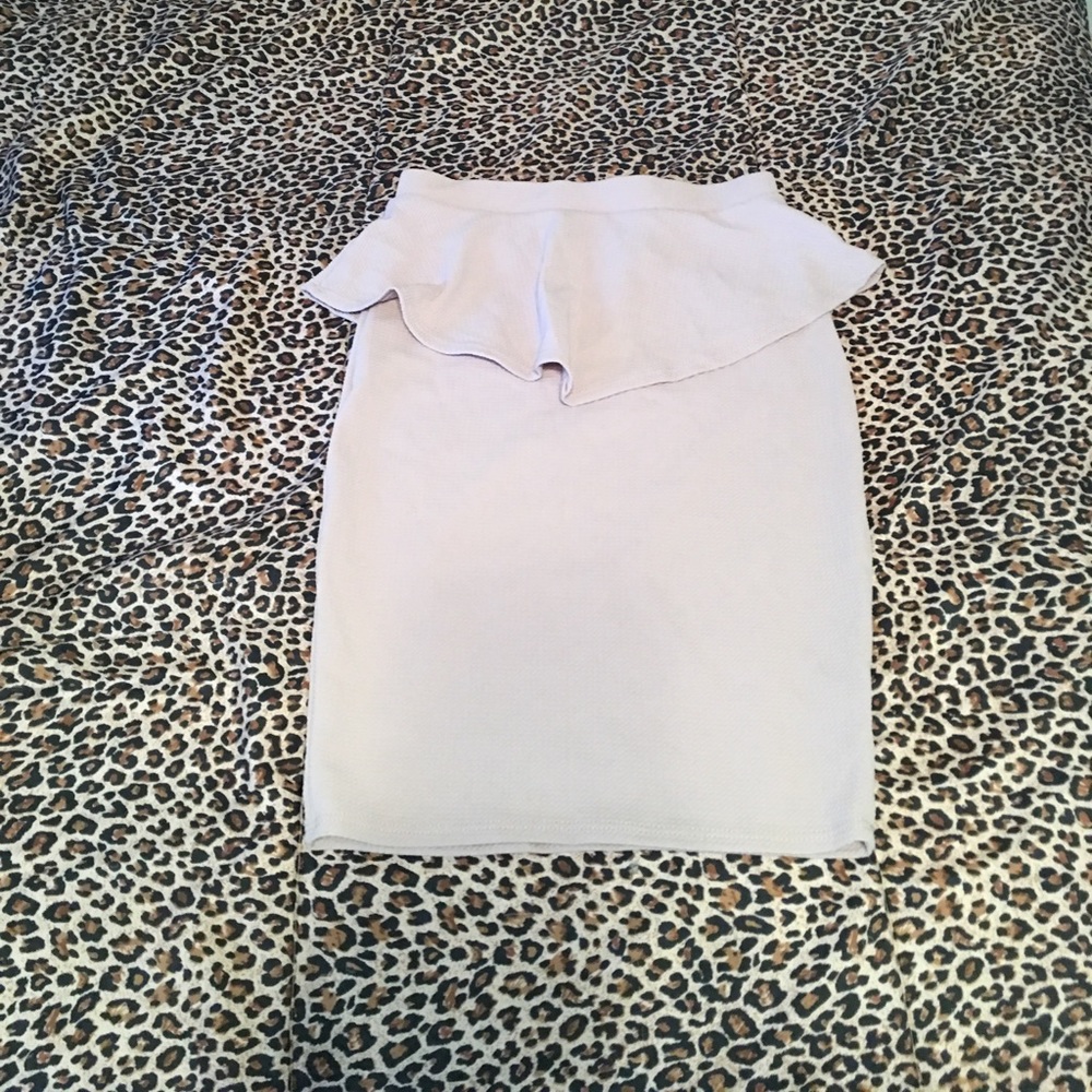 Brand new Charlotte Russe peplum skirt
