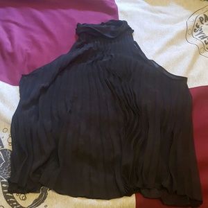 Plus size Ashley Stewart pleated top