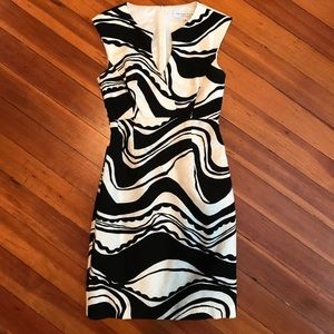 Trina Turk Black & White Dress