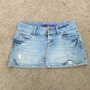 Jean skirt
