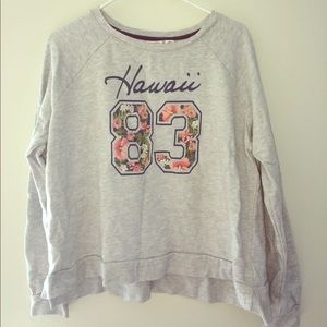 Long sleeve sweater