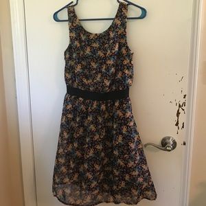 Floral print dress