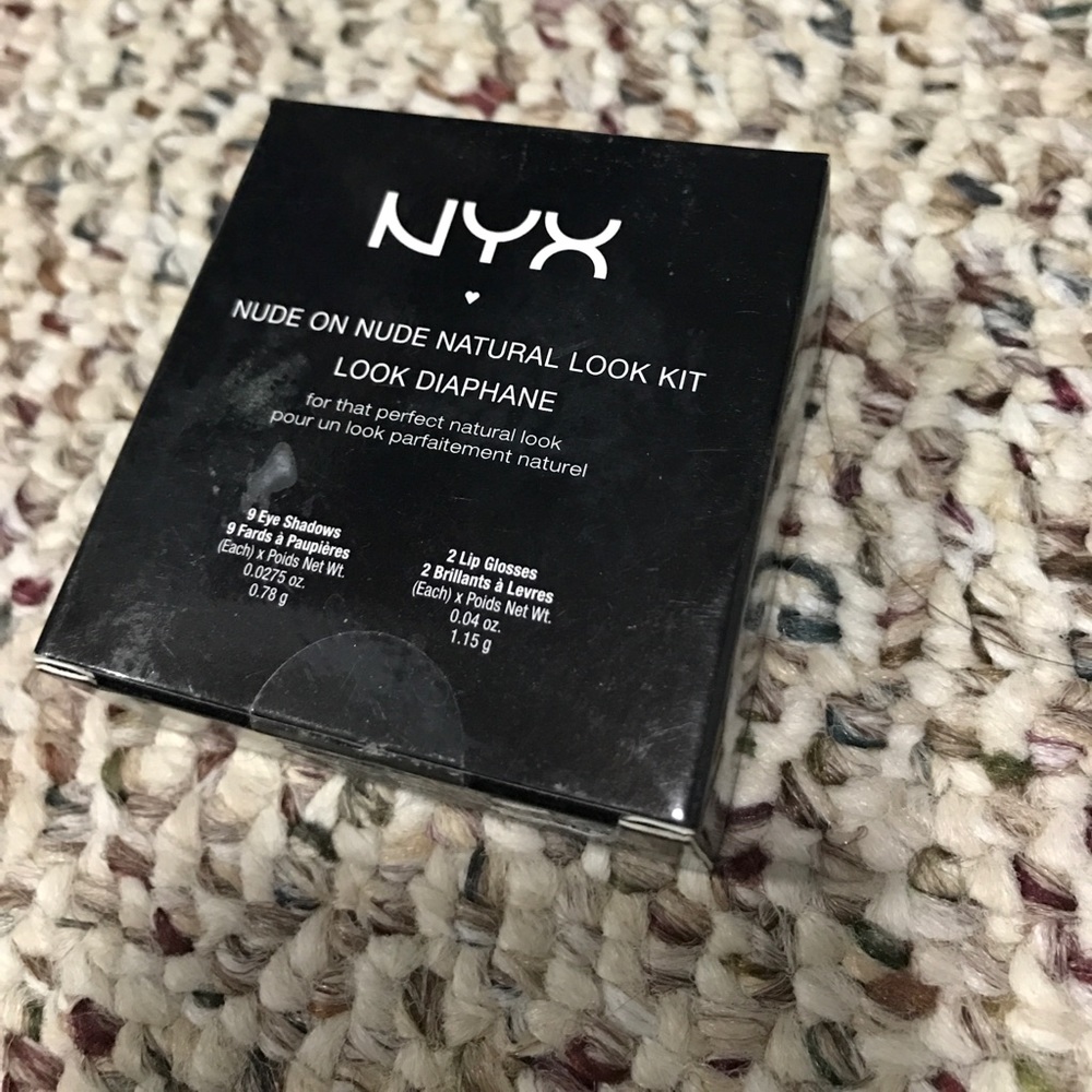 NYX NUDE ON NUDE NATURAL LOOK KIT - LOOK DIAPHANE