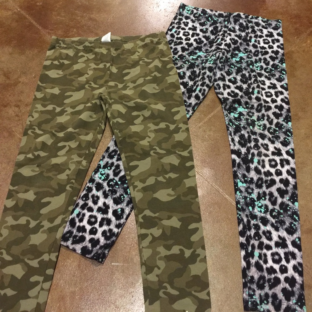 Girl's leggings from Justice and Kohls size 14