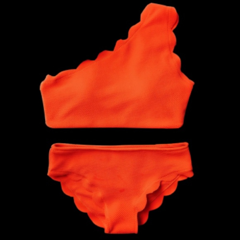 NWT Zaful off the shoulder scalloped bikini