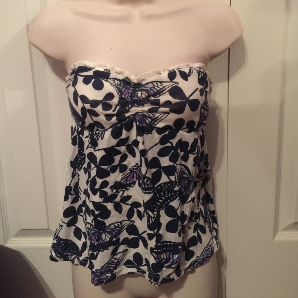 Strapless/tank top shirt