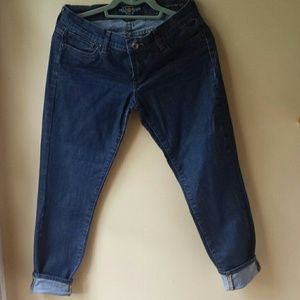 Lucky Brand Zoe straight crop blue jean capris 4