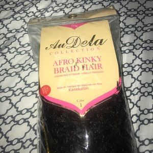 AuDela Collection. Afro Kinky Braid Hair.