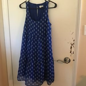 Blue old navy dress