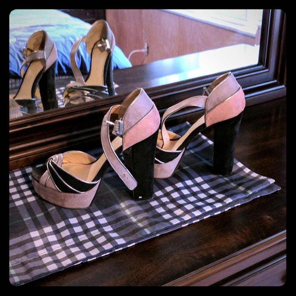 Lauren Conrad heeled sandals