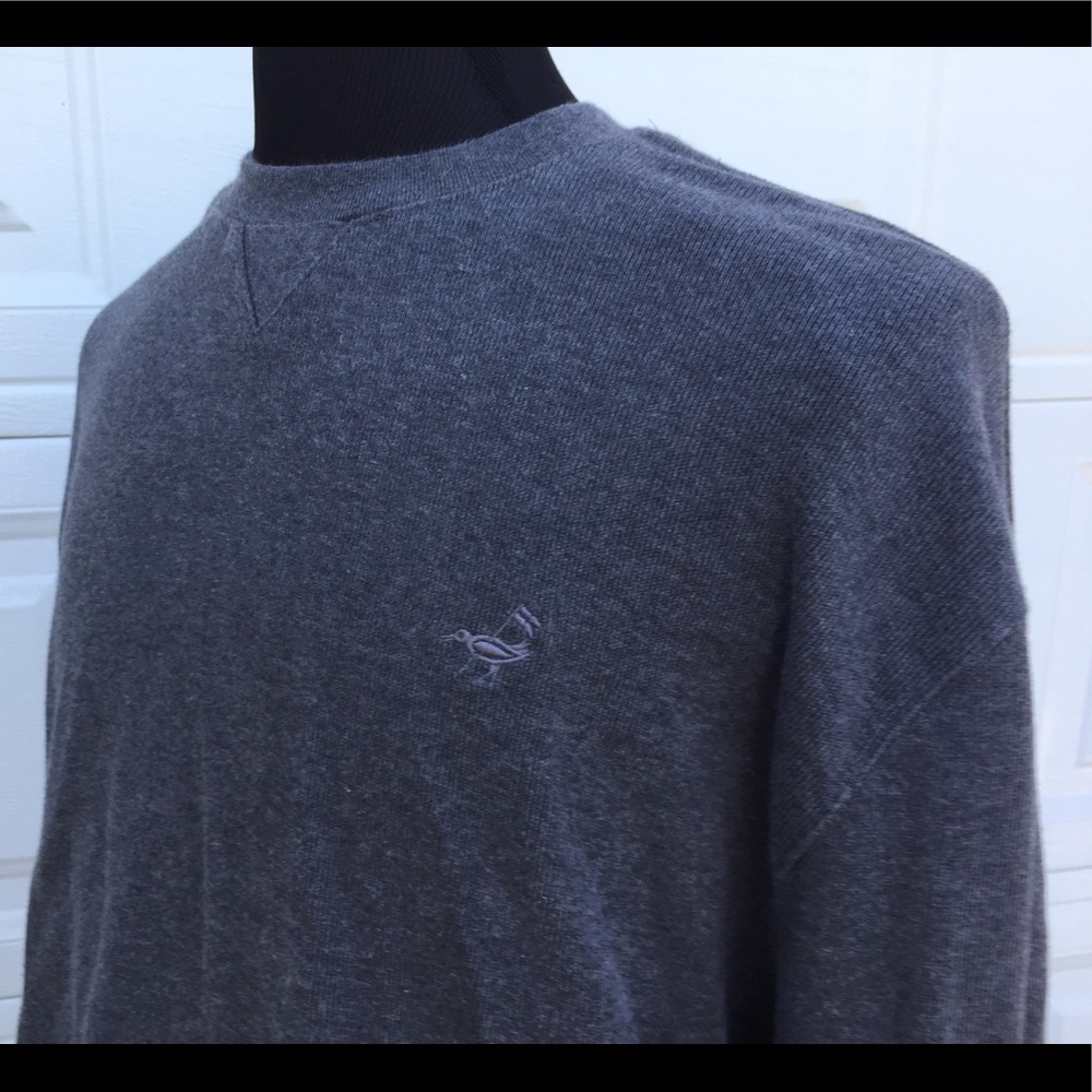 Men's Faconnable Crewneck Sweater sz XXL Gray