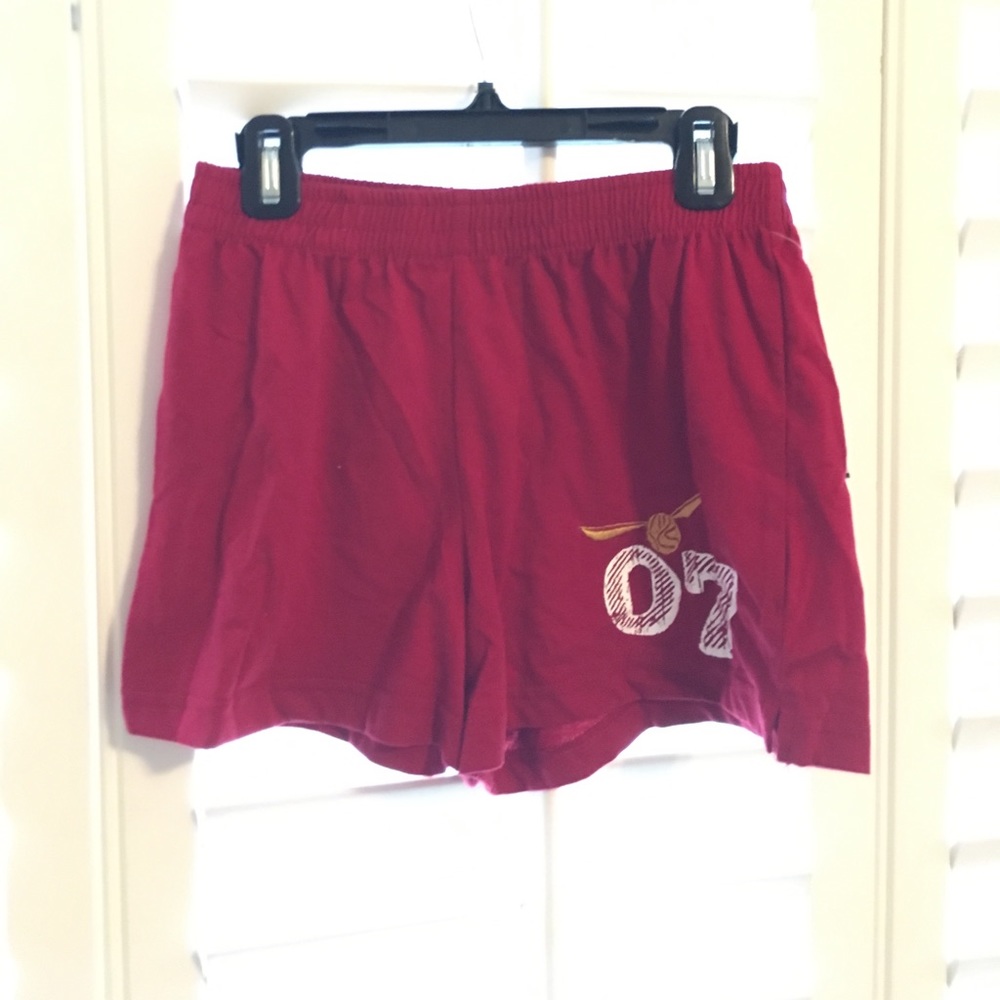 Red Gryffindor PJ Shorts
