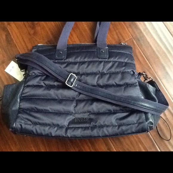 Sol and Selene Handbags - Sol and Selene, midnight navy weekend tote