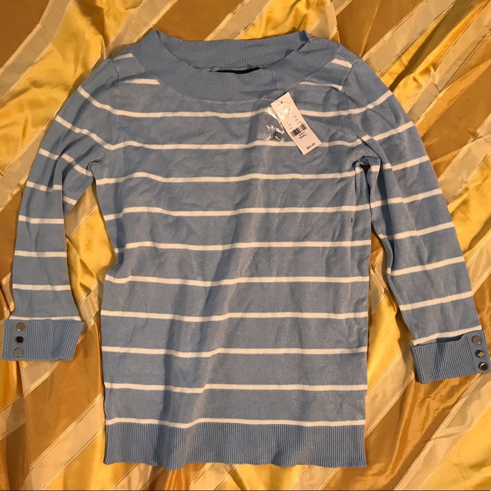 NY & Co. Shirt. Blue. Size Small