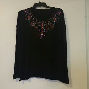 Elena Miro' sweater with jewels