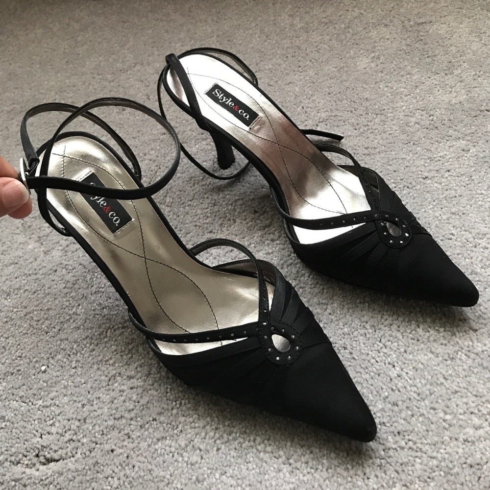 Black heels