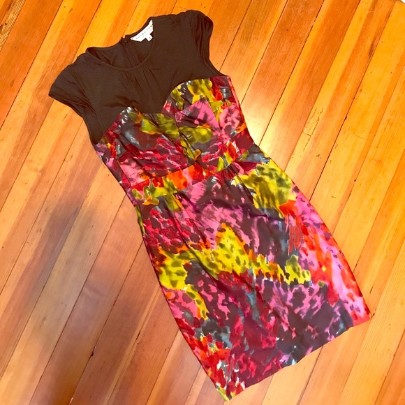 Trina Turk Watercolor Dress - Picture 1 of 3