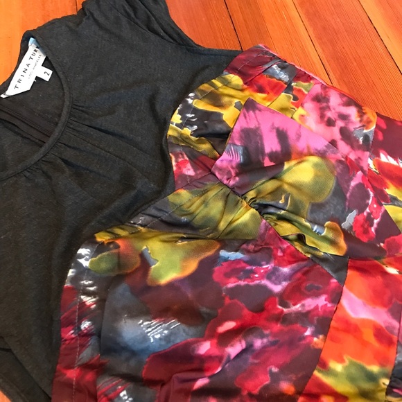 Trina Turk Watercolor Dress - Picture 3 of 3