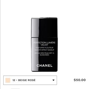Chanel perfection limited velvet- beige rose