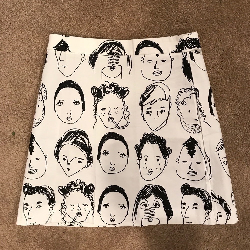 Really cool skirt with zipper on side