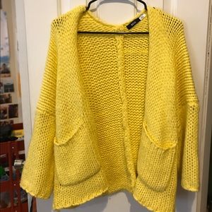 Yellow urban outfitters sweater