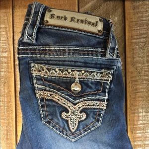 Rock revival skinny jeans