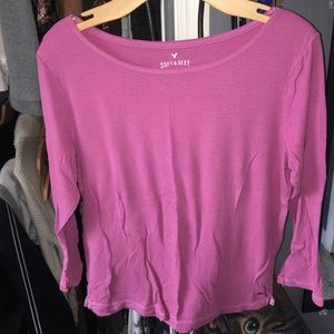 American Eagle Soft & Sexy Ribbed T