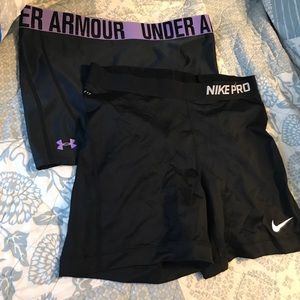 Compression shorts for sports