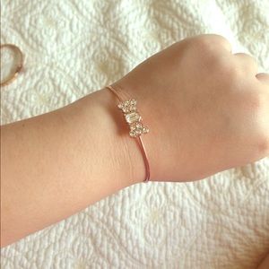 Ted baker rose gold bow tie bracelet