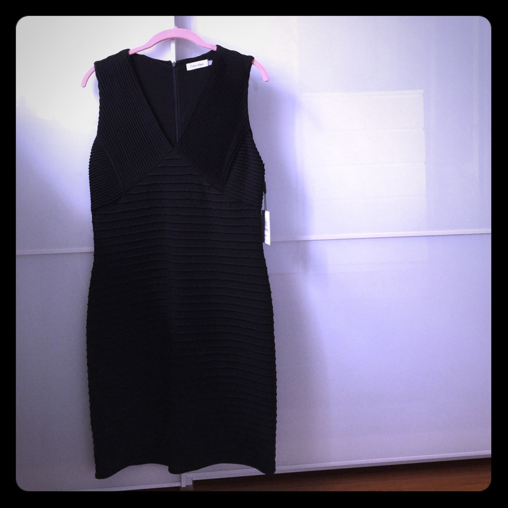 Calvin Klein black elegant dress