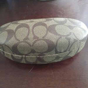 Hp!! Coach sunglass case