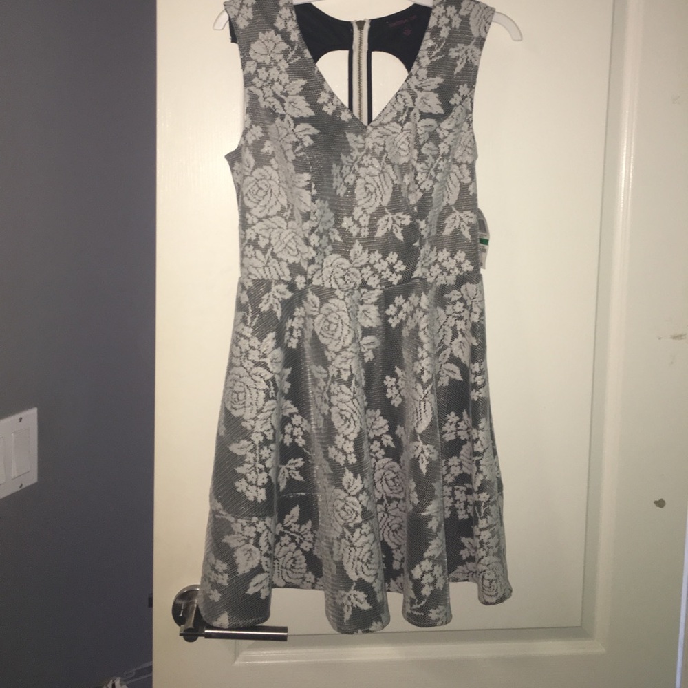 Black and white Lace dress