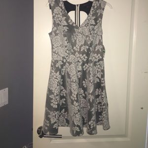 Black and white Lace dress