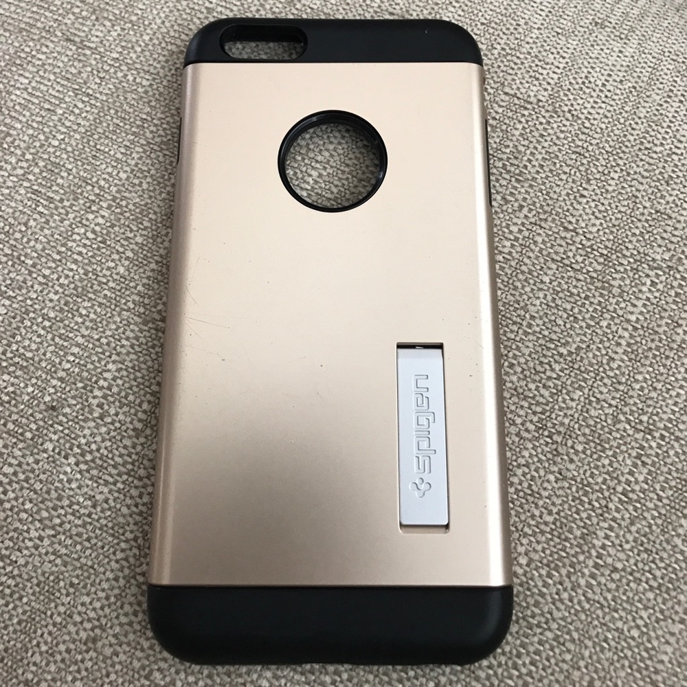 SPIGEN iPhone 6 Plus case - black and gold