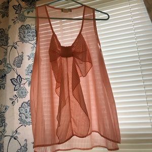 Coral colored blousse