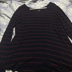 Dressy/casual long sleeved blouse