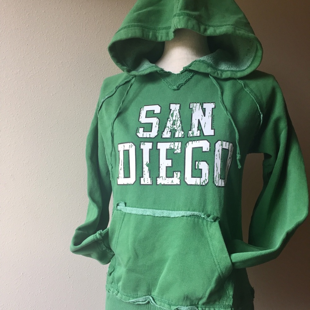 Green Graphic Hoodie
