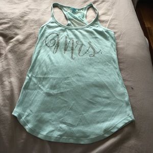 Betsy Johnson Bridal "Mrs." Pajama Tank