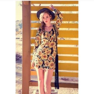 Somedays Lovin Gauze Sunflower Dress 🌻