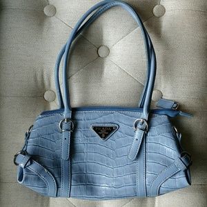 Blue Prada Purse (knockoff)
