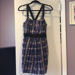Forever 21 blue/gray/black dress